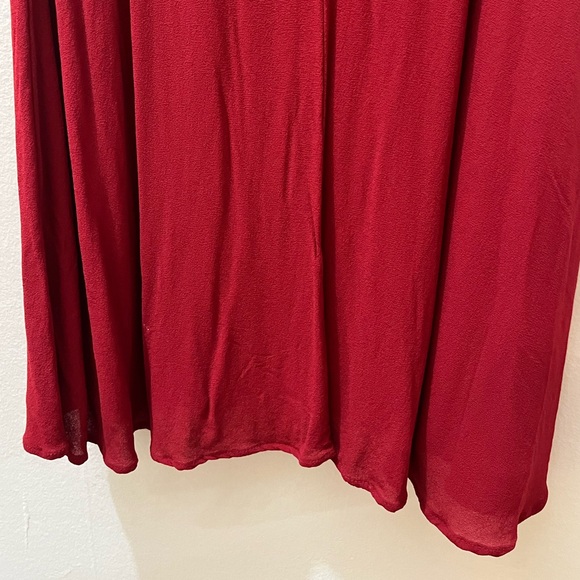 Reformation Alma Dress in Crimson, Size 2 - Picture 10 of 12